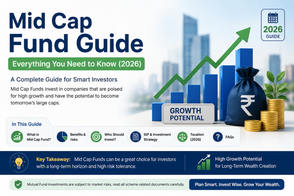 Mid Cap Fund Guide – Everything You Need to Know (2026) | InvestSathi