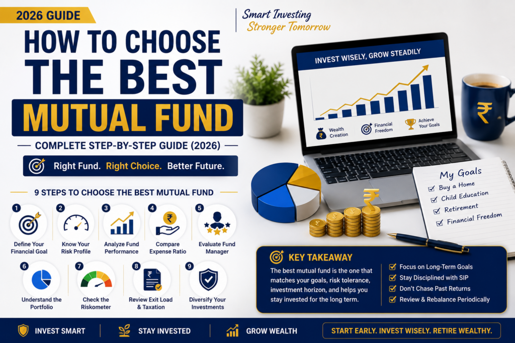 How to Choose the Best Mutual Fund – Complete Step-by-Step Guide (2026) | Mutual Fund Selection Guide
