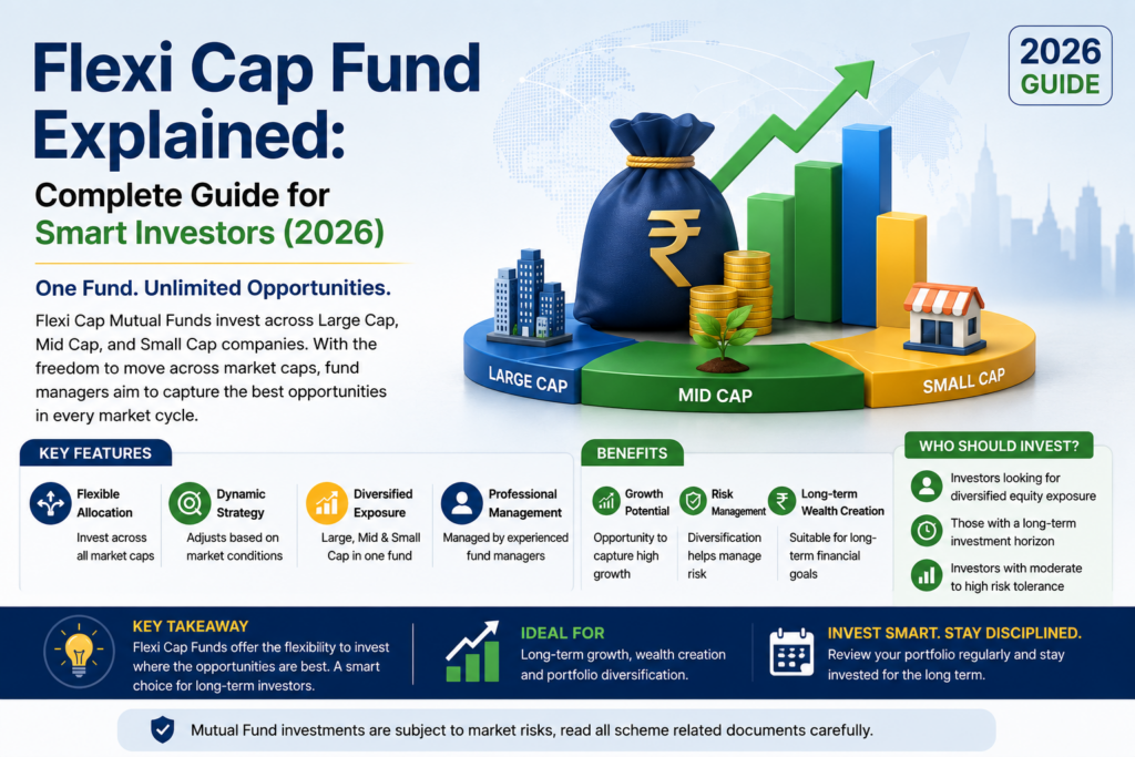 Flexi Cap Fund Explained – Complete Guide for Smart Investors (2026) | InvestSathi