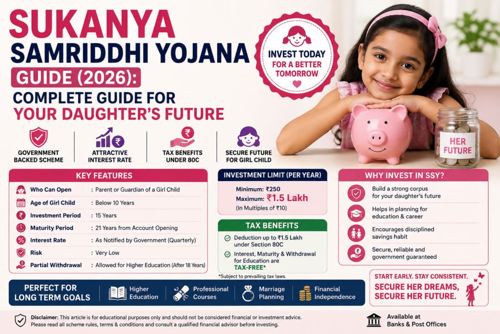 Sukanya Samriddhi Yojana 2026 guide for daughter’s future and financial planning