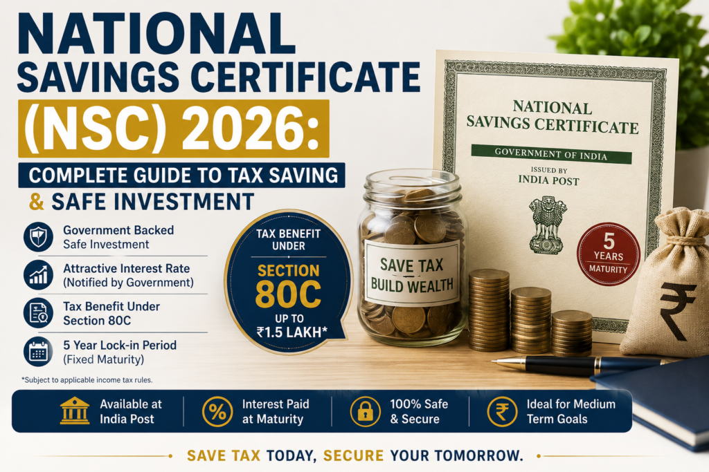 Tax Saving Investments Under Section 80C 2026 including ELSS PPF NSC and Tax Saver FD