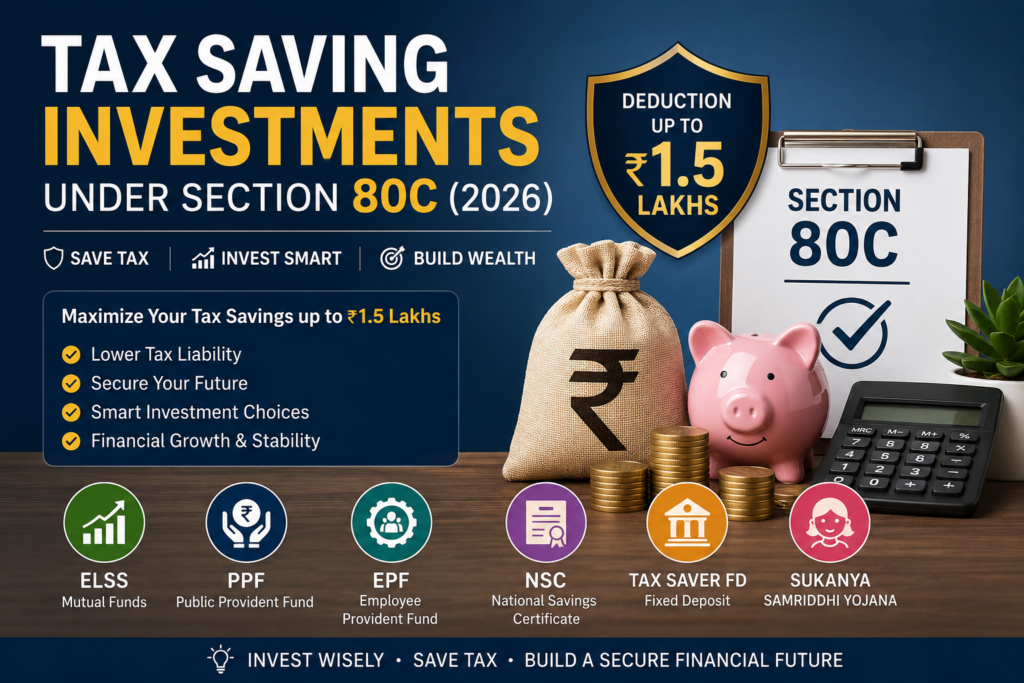 National Savings Certificate NSC 2026 for tax saving and safe investment